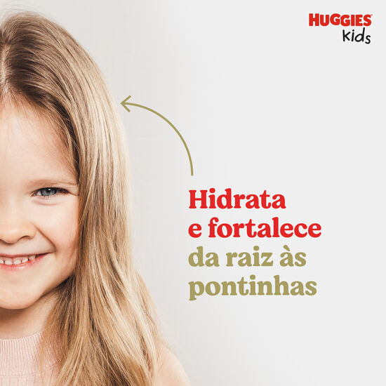 Shampoo Huggies Kids Nutrição e Força Enrolados - 360 ml